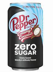 Dr. Pepper Creamy Coconut Zero Sugar