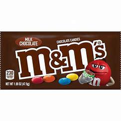 Chocolat au lait M&amp;M