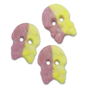 Sour Raspberry & Lemon Foam Skulls BUBS