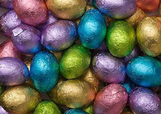 Foiled Chocolate Eggs