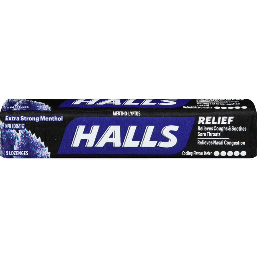 Halls Menthol Extra Strong