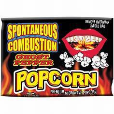 Spontaneous Combustion Ghost Pepper Popcorn