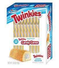 Twinkies Candy Cane