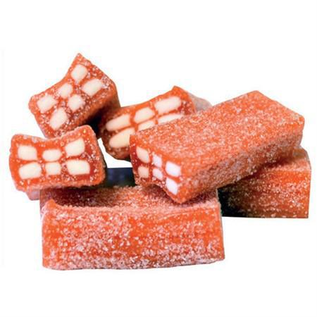 SOCKRAD TEGELSTEN JORDGUBB (SUGARED STRAWBERRY BRICKS)