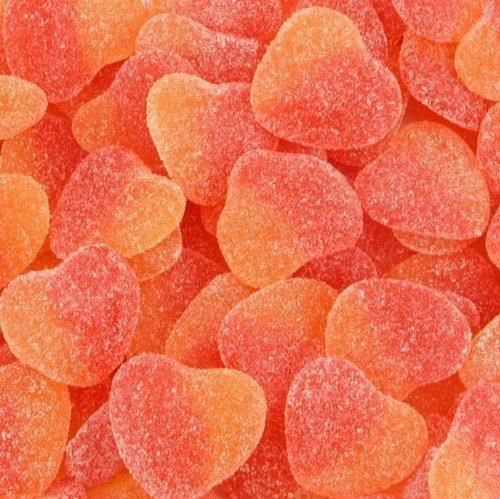 Valentine's Peach Hearts