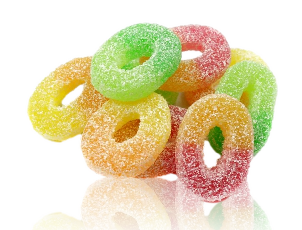 Apple Trio Gummy Rings