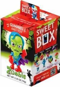 Sweet Box Zombie Surprise Toy Collections with Candy