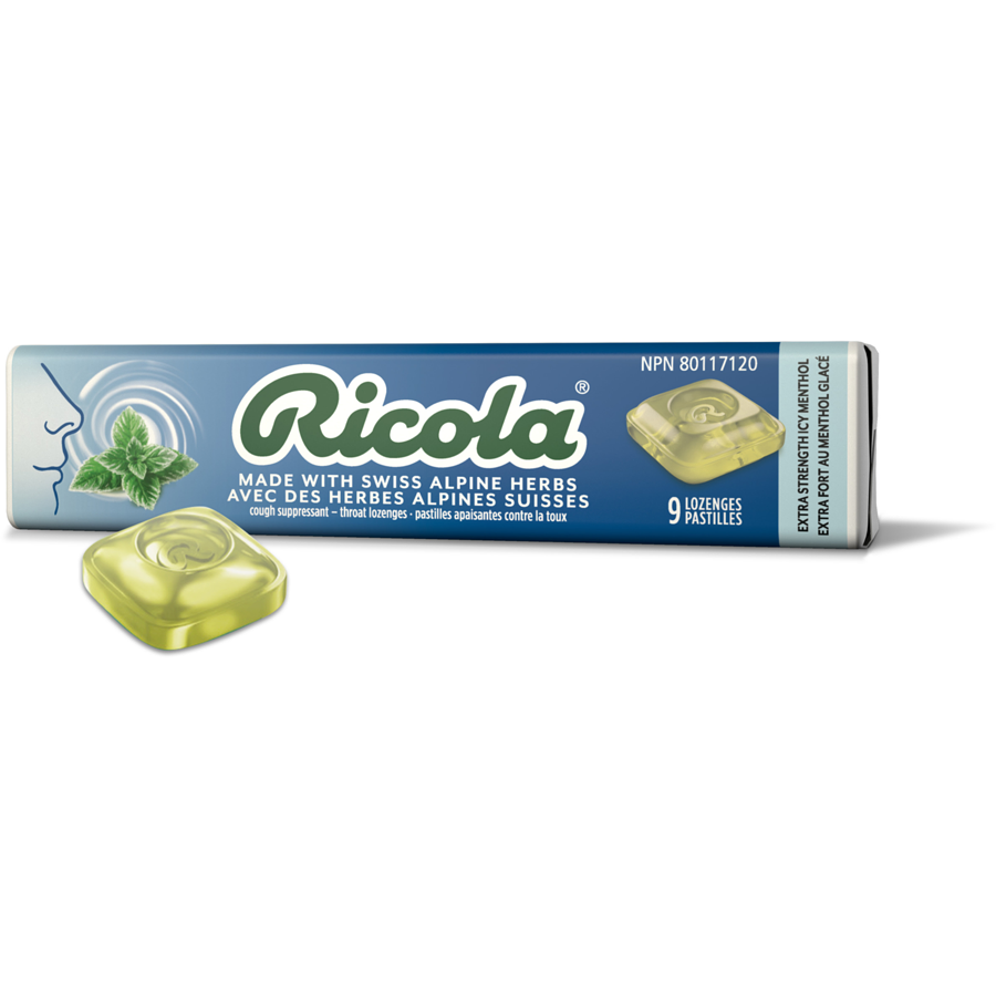 Ricola Extra Strength Icy Menthol