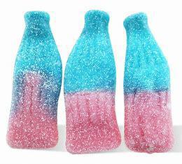 Giant Sour Bubblegum Bottles