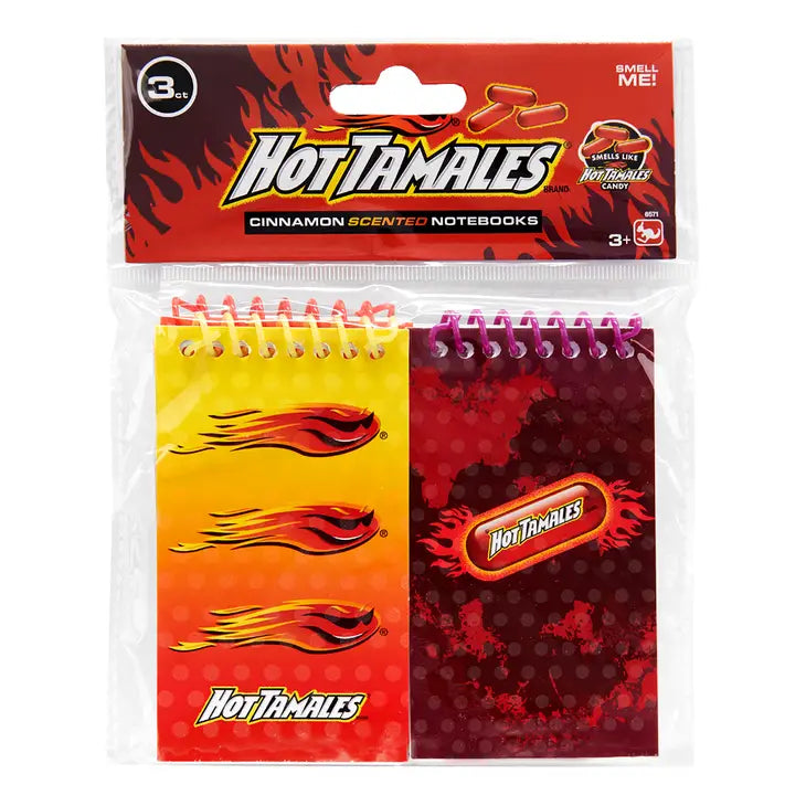 Carnets de notes de tamales chauds