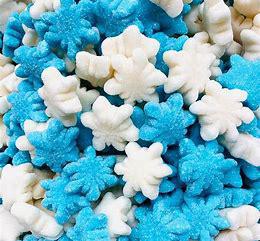 Gummi Snowflakes