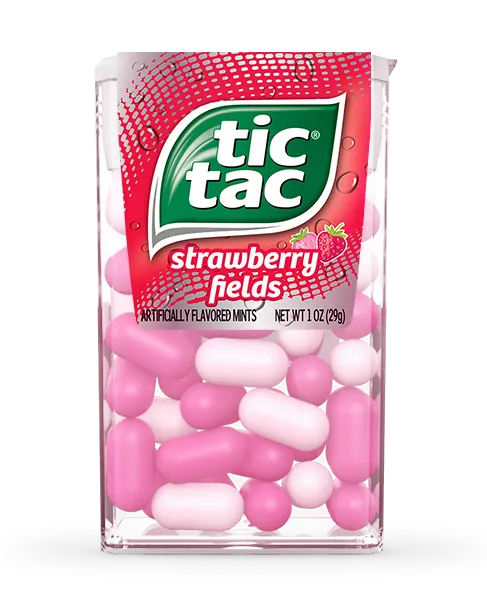 TicTac Strawberries & Cream