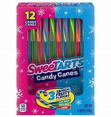 SweetTarts Candy Canes