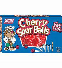 Sour Cherry Balls Theatre Box