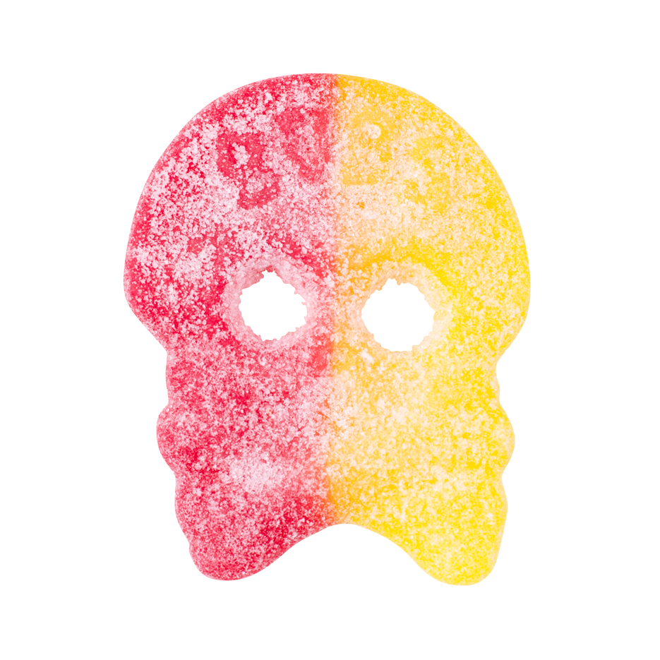 BUBS Giant Fizzy Sour Skulls