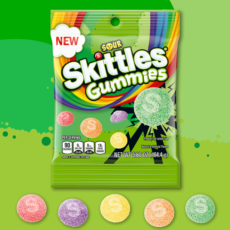 Skittles Gummies Sour