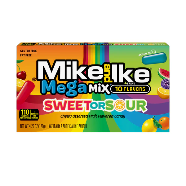 Mike and ike Mega Mix Sweet or Sour