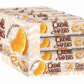 Crèmesavers Orange &amp; Crème